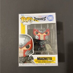 Funko Pop! Rivals Magneto Vinyl Figure - Red, Silver, Black